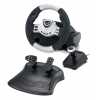 Руль Genius SpeedWheel RV FF с педалями, с обратной связью, с коробкой переключения передач (GJ-SpeedWheel RV FF)