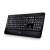 Клавиатура Logitech Wireless Illuminated Keyboard K800 беспроводная USB чёрная (920-002395)