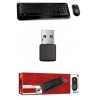 Комплект Microsoft Retail мышь+клавиатура  Wireless Desktop 800 USB Russian Hdwr (2LF-00012) беспроводной (MSKR-WD 800-USB)