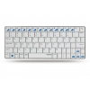 Клавиатура RAPOO E6300 белая ультратонкая беспроводная Bluetoth 3.0  для iPad  с основой из нержавеющей стали (RP_E6300_Wh)