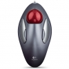 Мышь Logitech  TrackMan Marble  серебряный проводной (910-000808)