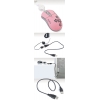 Мышь Оптическая мышь Dicota  Blossom PRO (розовая) для ноутбука, USB кабель, 1000 dpi, колесо прокрутки с красной подсветкой.Самовтягивающийся кабель. (D-Z23438Z)