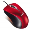 Мышь оптическая Genius Mini Ergo 300, 4D-Scroll, U+P, 800 dpi, ruby (GM-Ergo300 U+P Ruby)