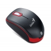 Мышь Genius Micro Traveler 900 BT, беспроводная оптическая, 1200 dpi, Bluetooth, 3 кнопки, black-red, Blister (GM-Micro Trav 900 BT)