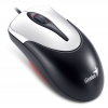 Мышь оптическая Genius NetScroll 100 Optical, 800 dpi, USB, silver, bundle (GM-Nscr 100 USB)