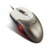 Мышь Genius NetScroll 120, оптическая, 800dpi, 3 кнопки, PS/2, silver, Bundle (GM-NScr120 S B)