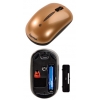 Мышь M2140 беспроводная, Bluetooth, до 10 м, 1000 dpi, выключатель для экономии энергии, золотистый, Hama     [ObN] (H-52374)