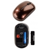 Мышь M2140 беспроводная, Bluetooth, до 10 м, 1000 dpi, выключатель для экономии энергии, коричневый, Hama     [ObN] (H-52376)