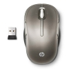 Мышь беспроводная лазерная мобильная HP 2,4 ГГц – металлик, Win7/XP/Vista USB Port, (LX729AA) (HP-LX729AA)