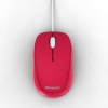 Мышь Microsoft Retail Compact Opt Mse Mac/Win USB POMEGRANATE RED, оптическая, проводная (U81-00062) (MSMR-COM U Red)