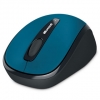 Мышь Wireless Mobile Mouse3500 Sea Blue. Mac/Win USB ER  оптическая/беспроводная (GMF-00039) (MSMR-WMM3500 Blue)