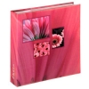 Фотоальбом Singo, 10x15/200, 22х22 см, 100 страниц, карман для CD, розовый, Hama     [OsF] (H-106258)