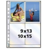 Файлы для фотографий A4, 9х13/10х15 8 фото вертикально, 10 шт., белый, Hama     [OpF] (H-9787)