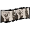 Фоторамка Filmstrip, для 2х фото 10х15см, выпуклая горизонтальная, акрил, рисунок кадры, Hama     [OpF] (H-65064)