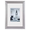 Фоторамка London 20х30см, паспарту 13х18см, алюминий, серебристый, Hama     [OsF] (H-84912)