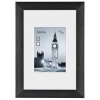 Фоторамка London 20х30см, паспарту 13х18см, алюминий, черный, Hama     [OsF] (H-84932)