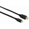 Кабель HDMI 1.3 A-C (mini) (m-m), 2.0 м, позолоченные контакты, 1080p, черный, Hama     [ObF] (H-74229)