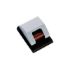 Зажим роликовый, самоклеящийся, прямоугольный, 33х43мм, серый. (62410-84)