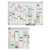 Доска  Office YEARLY PLANNER (План на год), 60х90см.,магнитно-маркерная,алюминиевая рама. (64963-84)