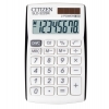 Калькулятор карманный Citizen SLD-322BK, 8 разрядов, двойное питание, черный/белый, базовые арифм функции (citSLD-322BK)