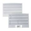 2419-02 Карточки для картотек 100шт для Telindex desk, flip, белые (-2419)