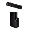 Концентратор USB 2.0 1:5, для PS3/PS3 Slim, пассивный, черный, Hama     [ObO] (H-51865)