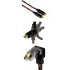 Кабель HDMI 1.4 (m-m) для PS3, 2.0 м, вращающиеся позолоченные контакты, 4Kx2K, 10.2Гбит/с, HEC, ***, черный/красный, Hama     [ObO] (H-51873)