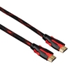 Кабель HDMI 1.4 (m-m) для PS3, 2.0 м, позолоченные контакты, 4Kx2K, 10.2Гбит/с, HEC, ***, черный/ красный, Hama     [ObO] (H-51877)