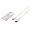 Комплект для зарядки WiiMote (аккумулятор и зарядный кабель USB 2 м), белый, Hama     [ObO] (H-52118)
