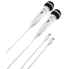 Микрофоны USB для Nintendo Wii/PC, 2 шт., моно, 3 м, белый, Hama     [OxO] (H-52184)