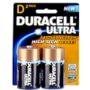 DURACELL ULTRA MN1300 (LR20) SIZE"D", 1.5V, ALKALINE, POWERCHECK