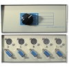 DATA SWITCH 4/1 ручной (DIN5+VGA15PIN)HKMS-4