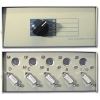 DATA SWITCH 4/1 ручной (PS/2клавиатура< MD6>+VGA15PIN) KMS2-4