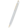 Шариковая ручка Cross Century Classic Medalist, цвет: Chrome/23Ct Gold Plated (3302)