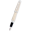 Перьевая ручка Cross C-Series, цвет: perforated metallic Champagne, перо: F > (AT0396-2FD)