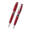 Набор Cross Windsor: шариковая ручка и механический карандаш 0.7 мм, цвет: Red  Lacquer (AT0521B-4)