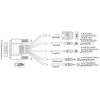 Кабель PS/2 для соединения коммутатора 821/G21 и сист.блока 3 м PPS0300 (DB15M,DIN6M,DIN6M, к выходу звук. карты)