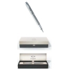 Перьевая ручка Parker IM Metal, F221, цвет: Silver CT, перо: F (S0856200)