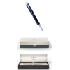 Перьевая ручка Parker IM Metal, F221, цвет: Blue CT, перо : F (S0856210)