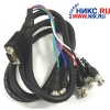 Кабель монитор - SVGA card Professional Defender (15M-5xBNC RGB) 1.8м BB503M-06-PRO