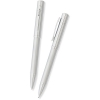 Набор шариковая ручка+карандаш 0.9мм Franklin Covey Greenwich, цвет Satin/Chrome, упаковка только для b2b (FC0021-1)