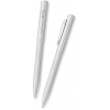 Набор шариковая ручка+карандаш 0.9мм,  Franklin Covey Greenwich, цвет Satin/Chrome, в розничной упаковке (FC0021IM-1)