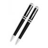 Набор шариковая ручка+карандаш 0.9мм,  Franklin Covey Freemont, цвет Black/Chrome, в упаковке b2b (FC0031-1)