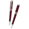 Набор шариковая ручка+карандаш 0.9мм,  Franklin Covey Freemont, цвет Red/Chrome, в розничной упаковке (FC0031IM-3)