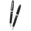 Шариковая мини-ручка Franklin Covey Bristol, для записных книжек, цвет Onyx Black Laquer, в розничной упаковке > (FC0052IM-1)