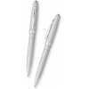 Шариковая мини-ручка Franklin Covey Bristol, для записных книжек, цвет Satin Chrome, в розничной упаковке > (FC0052IM-2)