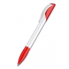 Шариковая ручка HATTRIX BASIC SENATOR, бело-красная, цвет чернил синий (-S2177red)