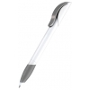Шариковая ручка HATTRIX SOFT SENATOR, бело-серая, цвет чернил синий (-S2178w/grey)