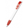 Шариковая ручка HATTRIX SOFT SENATOR, бело-красная, цвет чернил синий (-S2178w/red)