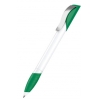 Шариковая ручка HATTRIX METALL CLEAR SENATOR, бело-зеленая, цвет чернил синий (-S2179w/gr)